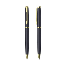 Stock Best Ball Pen Brands Blue Color Metal Ballpoint Pen Roller stylo avec logo personnalisé